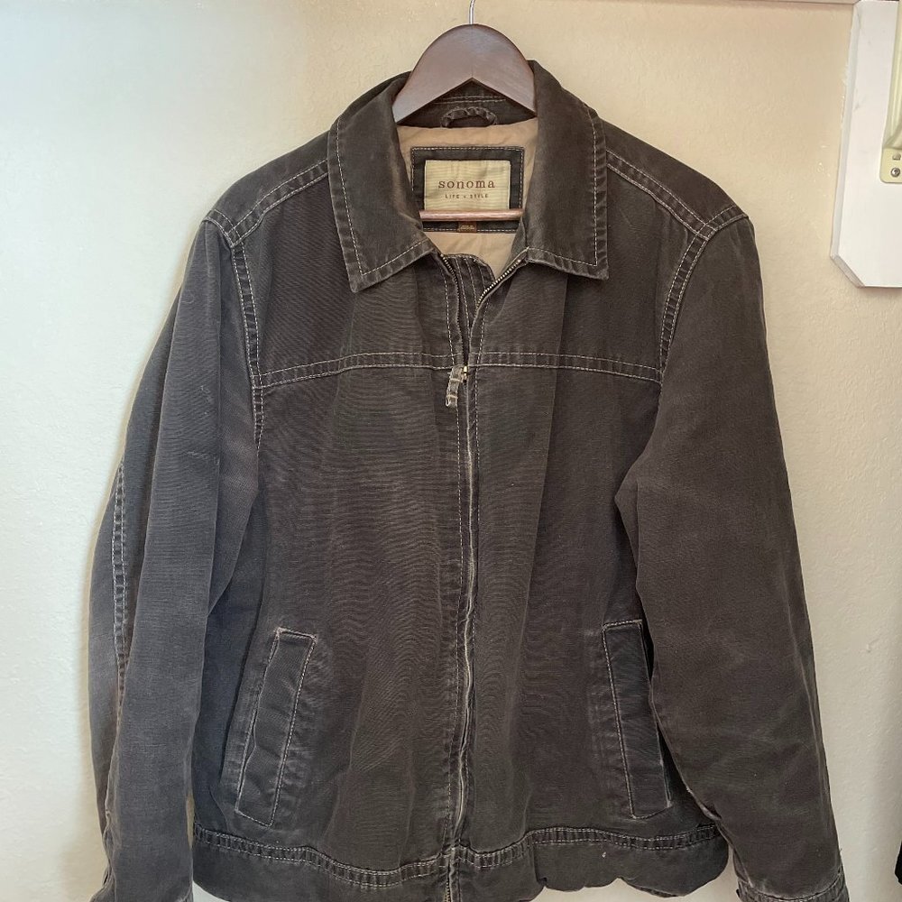 Sonoma Dirty Blue Jean Jacket- Youth Med-Blessed Be The Gift Closet